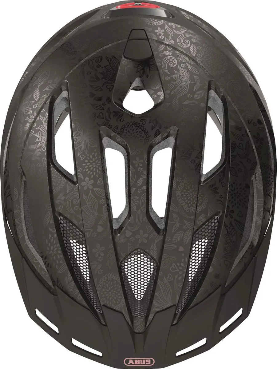 ABUS Urban-I 3.0 Fietshelm M - 52-58cm - Flower Art