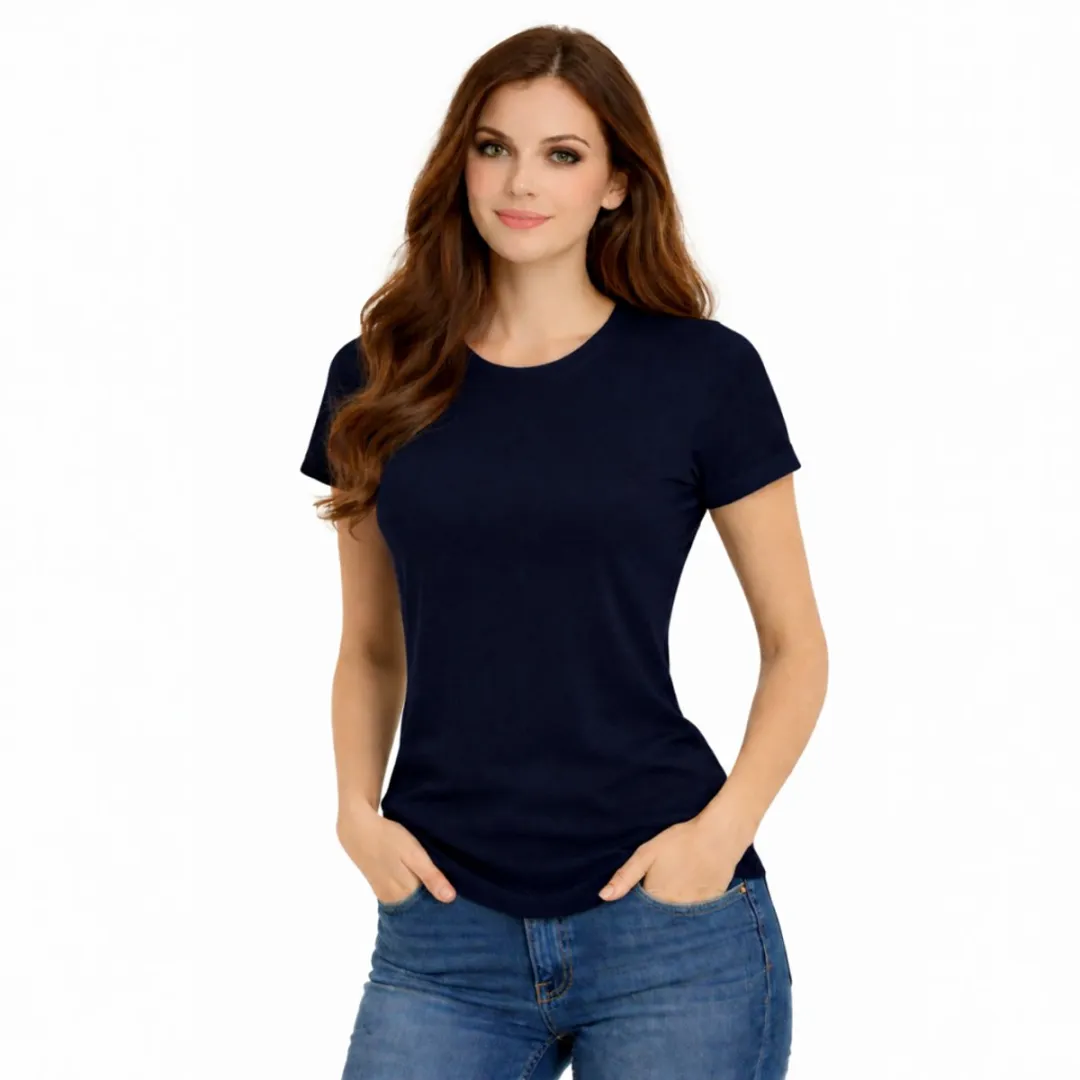 RedParrot Dames Sportshirt Navy Blue
