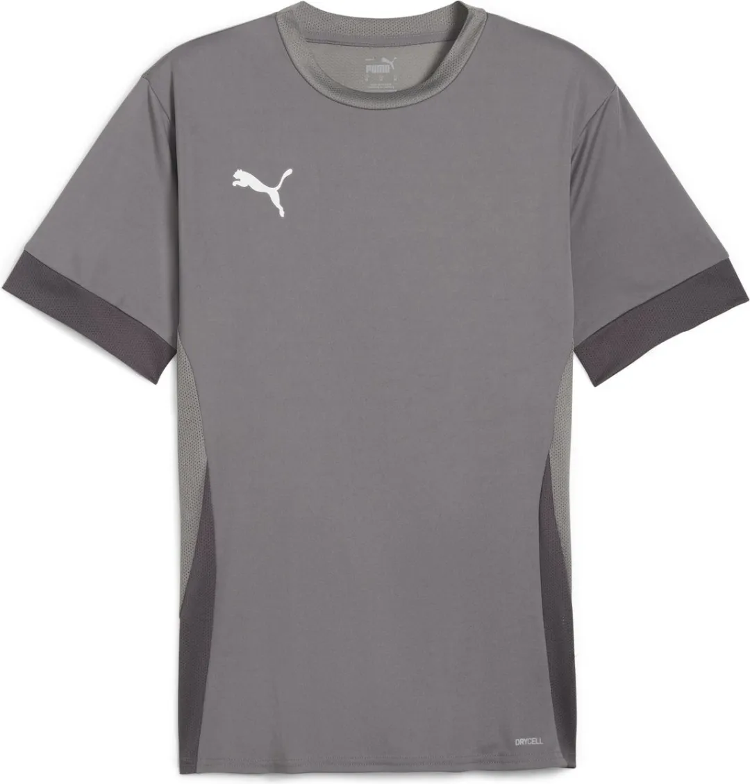 PUMA TeamGOAL Matchday Jersey Heren - Cast Iron/PUMA White/Shadow Gray - XL