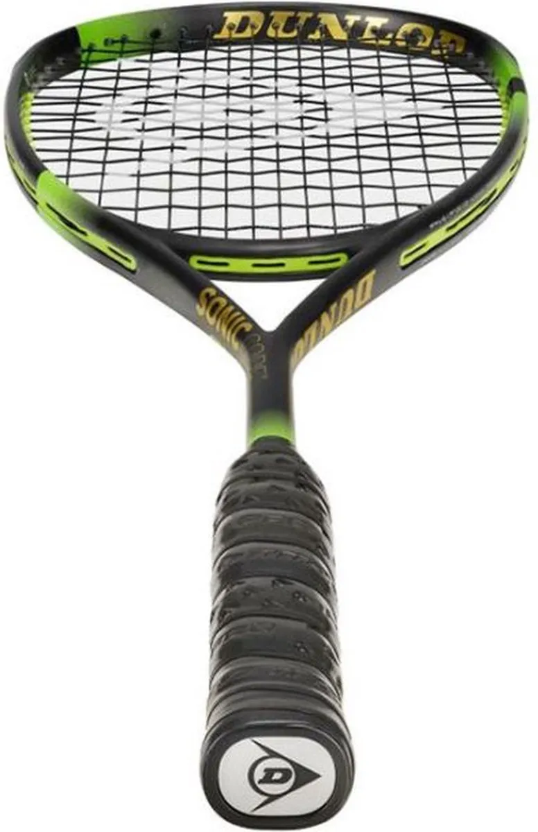 Dunlop SRX SonicCore Elite 135HL Squashracket - Zwart Groen