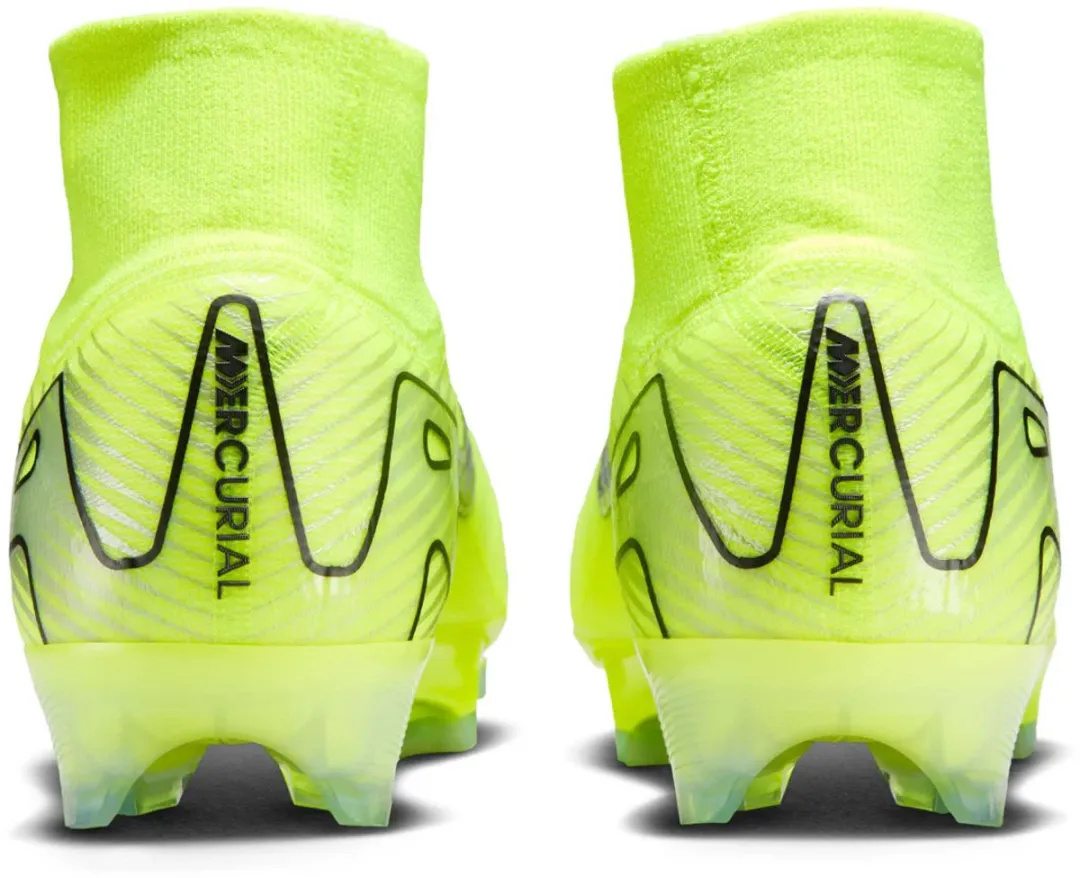 Nike Zoom Mercurial Superfly 10 Elite FG - Maat 44.5 - Geel
