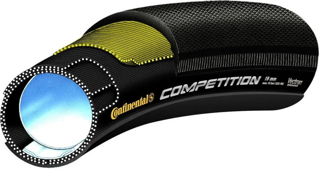 Continental Competition Tube 28x1.00 (25-622) - Racefiets - Zwart