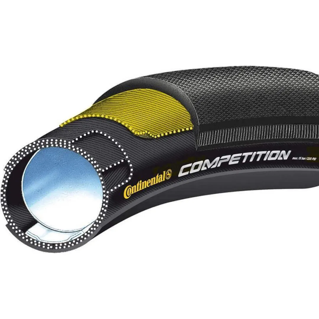 Continental Competition Tube 28x1.00 (25-622) - Racefiets - Zwart