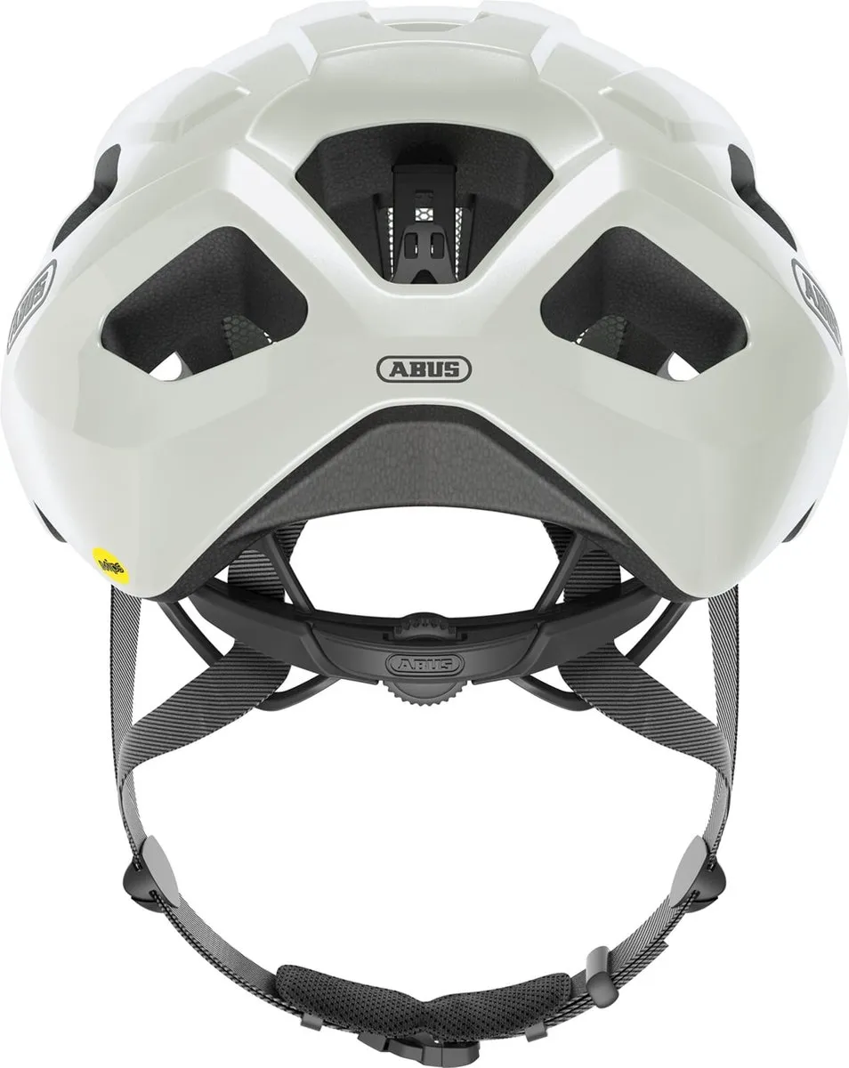 ABUS Macator MIPS Fietshelm - M 52-58cm - Wit - afbeelding 6 van 6