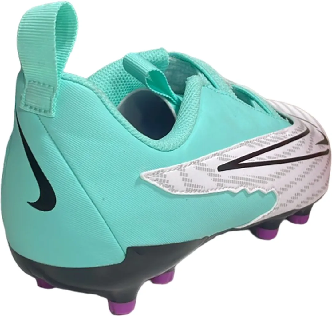 Nike Jr Phantom GX Academy Voetbalschoenen - Maat 38.5 - Wit/Blauw