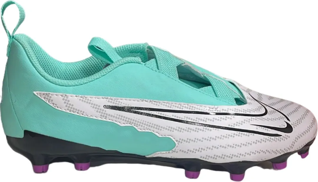 Nike Jr Phantom GX Academy Voetbalschoenen - Maat 38.5 - Wit/Blauw