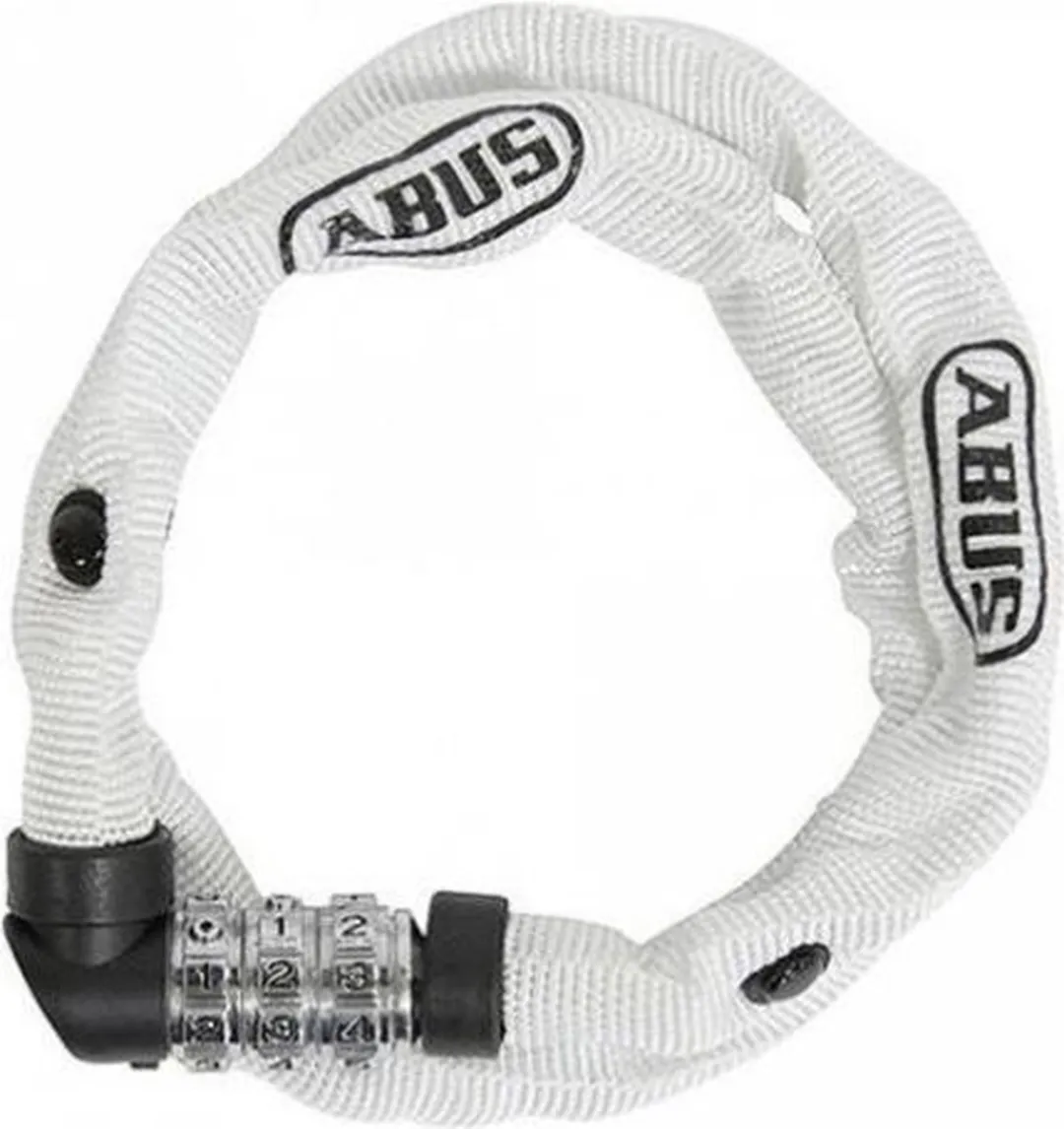 ABUS Kettingcijferslot 600x4mm - Wit