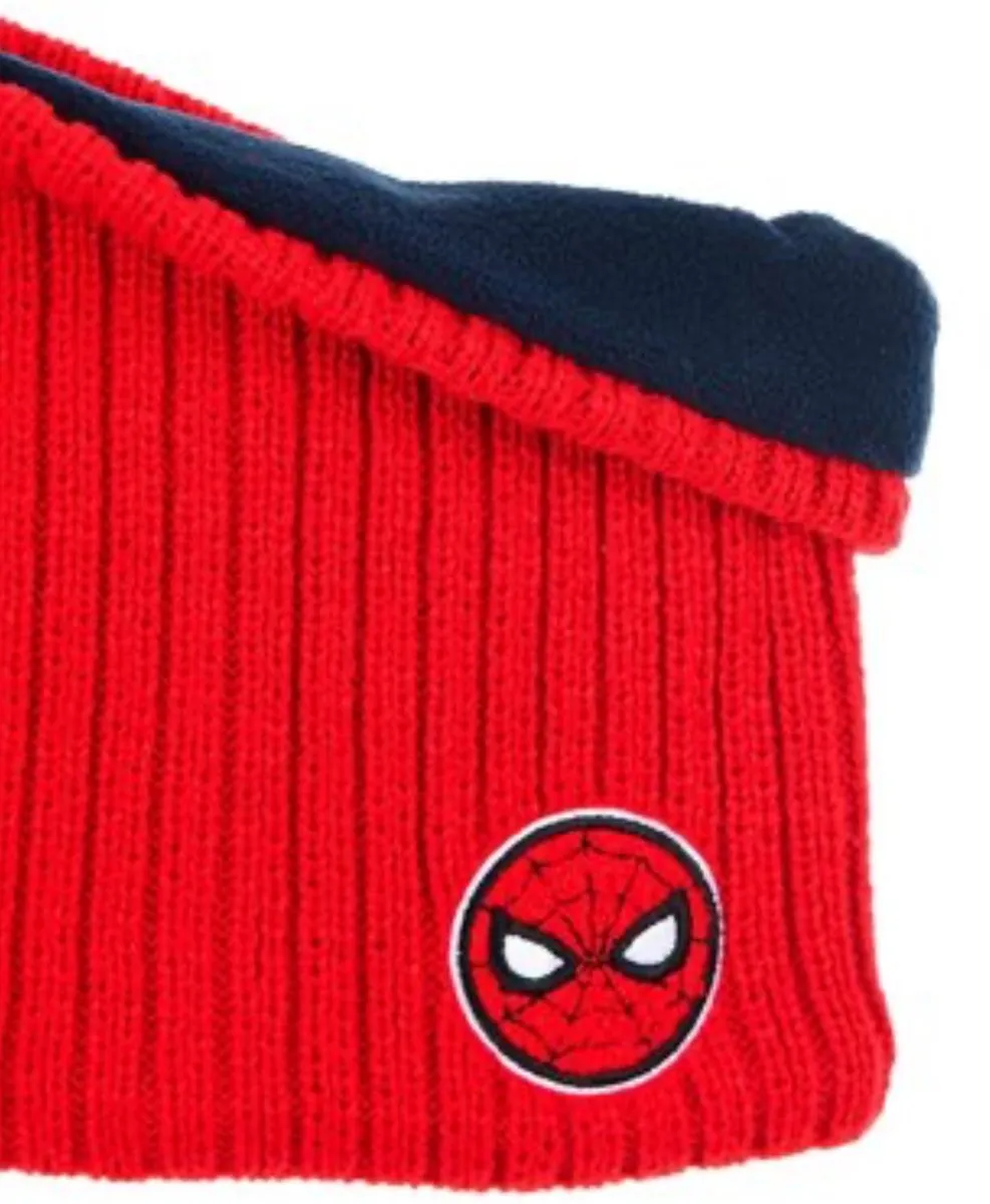 Marvel Spider-Man Dikke Halswarmer - Rood - Gevoerd