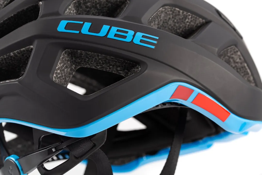 Cube Road Race Helm 24 Ventilatiegaten L - Zwart/Blauw