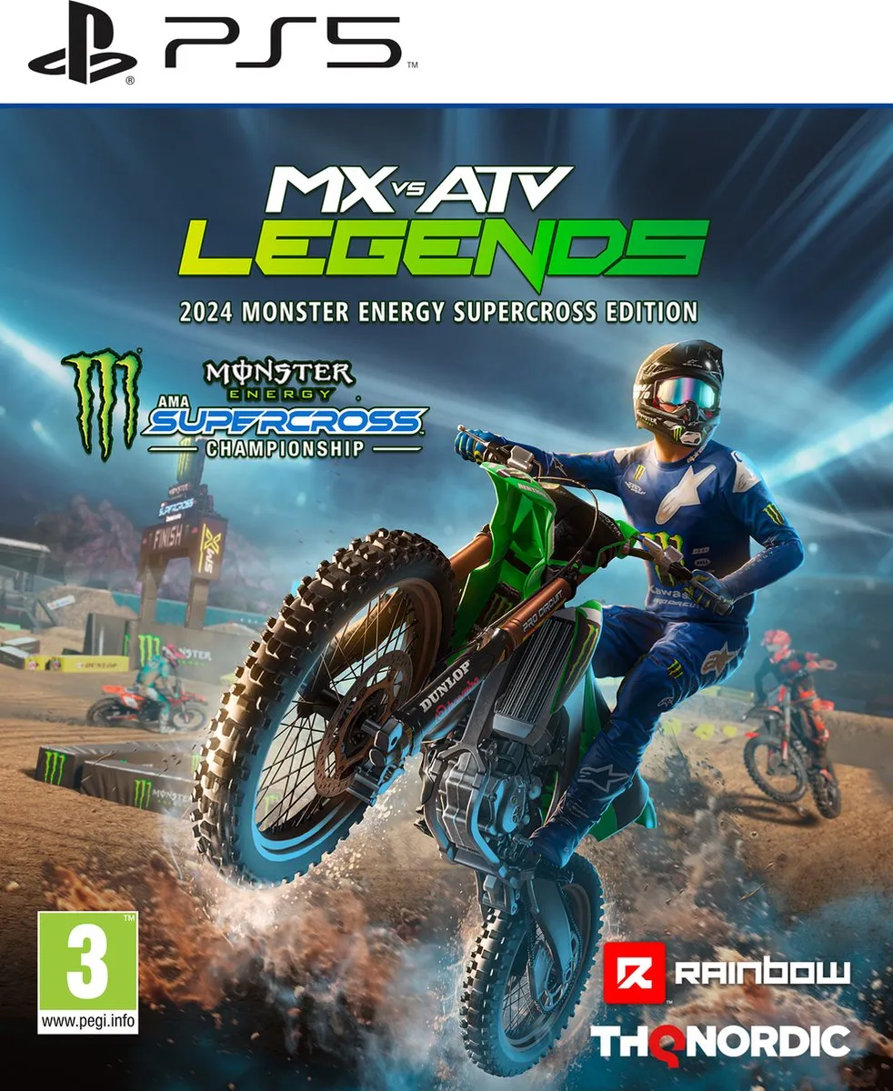 THQ Nordic MX vs ATV Legends 2024 Monster Energy Supercross PS5