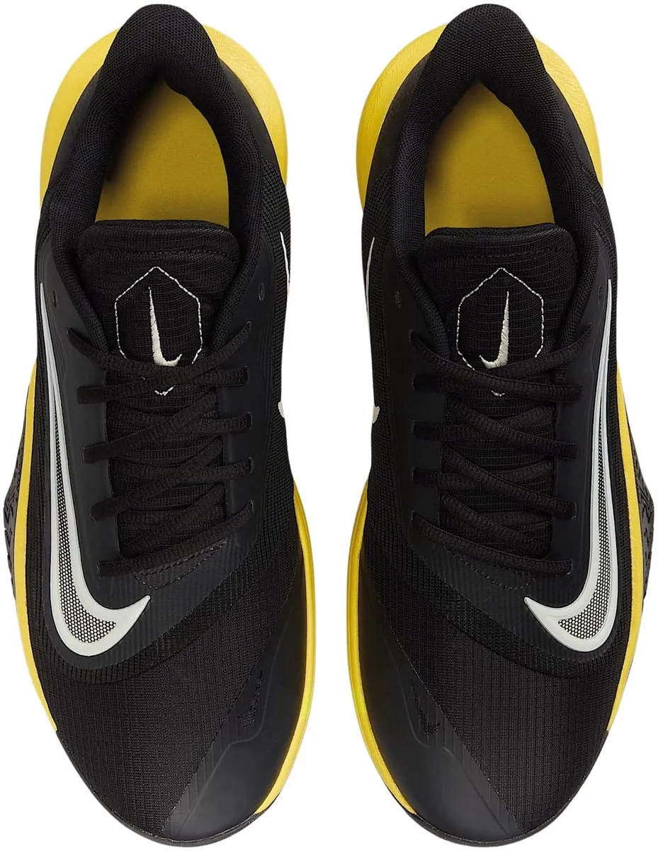 Nike Precision VII Sportschoenen HJ9153-001 - Maat 42 - Zwart/Wit/Geel