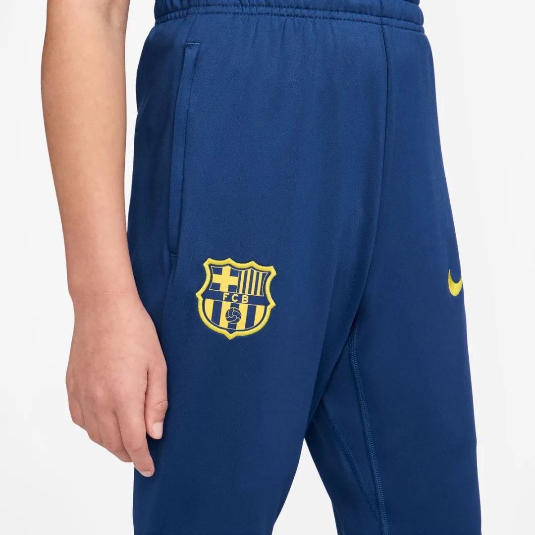 Nike FC Barcelona Strike Trainingsbroek 2025/2026 - Blauw/Geel - XL