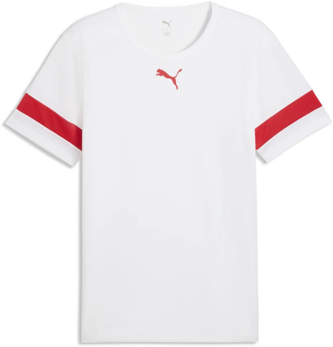 PUMA individualRISE Jersey Heren Sportshirt L - Puma White-Puma Red