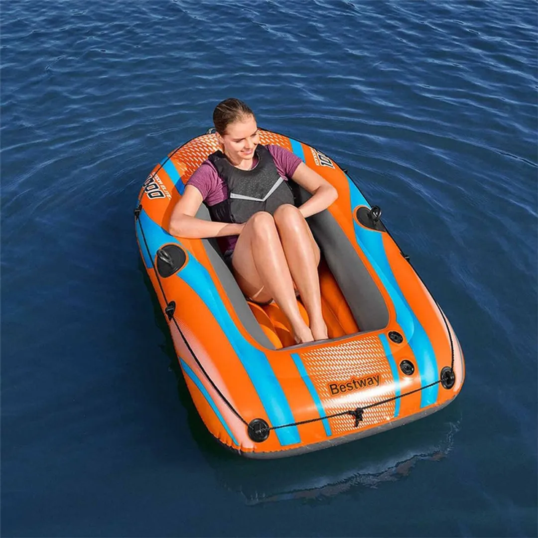 Bestway Kondor Elite 1000 Opblaasboot - 1 Persoon - Oranje