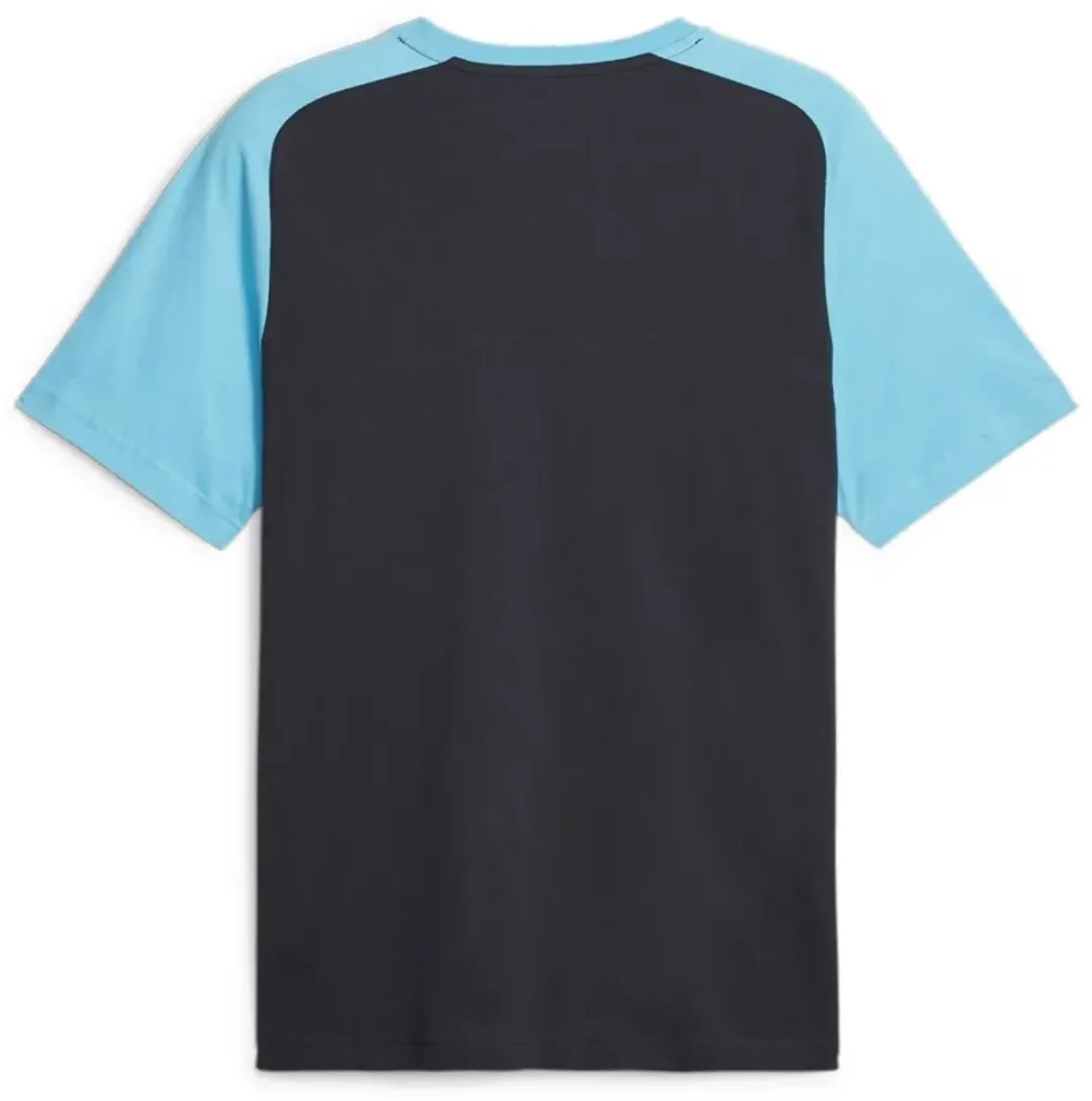PUMA Manchester City Heren T-shirt - Zwart - XL