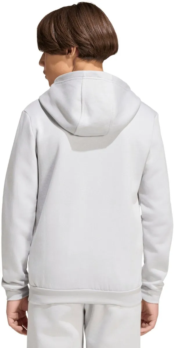 Adidas Entrada 26 Hoodie Kinderen - 128cm Lichtgrijs