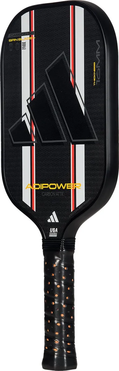 Adidas Adipower Carbon Attk Pickleballracket - Lime