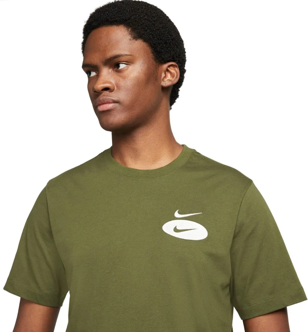 Nike Swoosh League Heren Shirt DM6341-326 - M - Groen