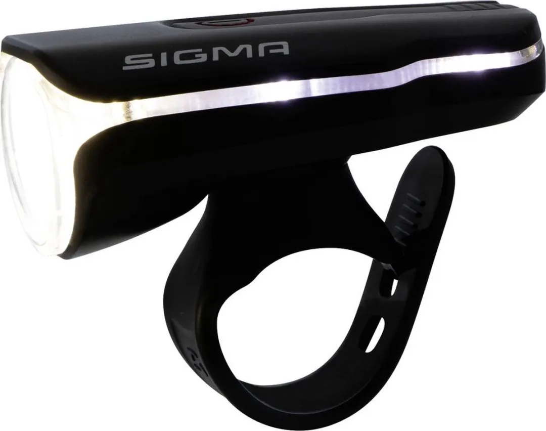 Sigma Aura 60 USB Fietslamp - 60 Lux - Zwart
