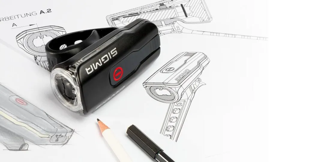 Sigma Aura 60 USB Fietslamp - 60 Lux - Zwart