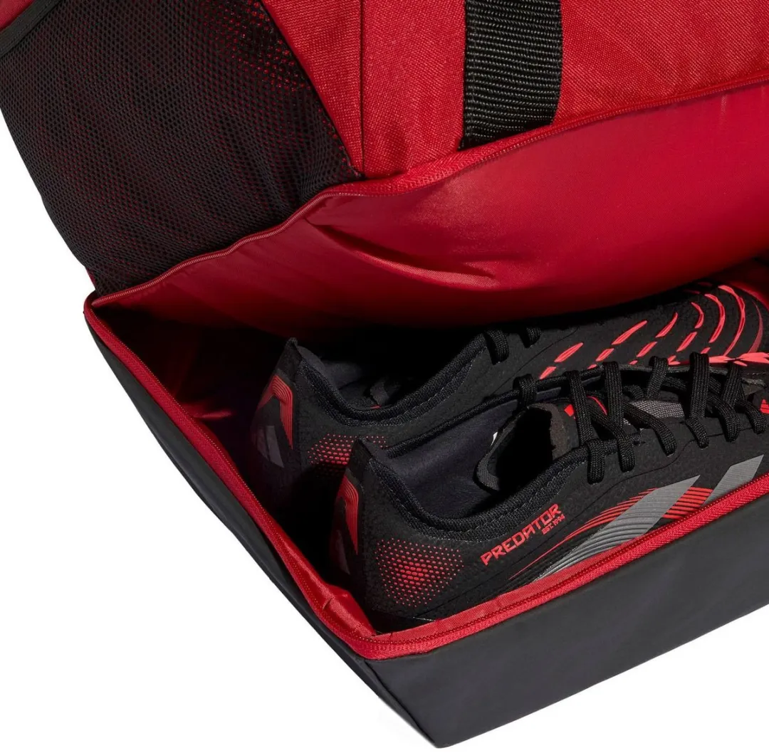 Adidas Tiro BC Dufflebag S - Rood/Zwart/Wit