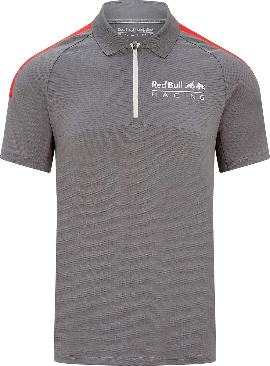 Red Bull Racing Tech Polo - XL - Lichtgrijs
