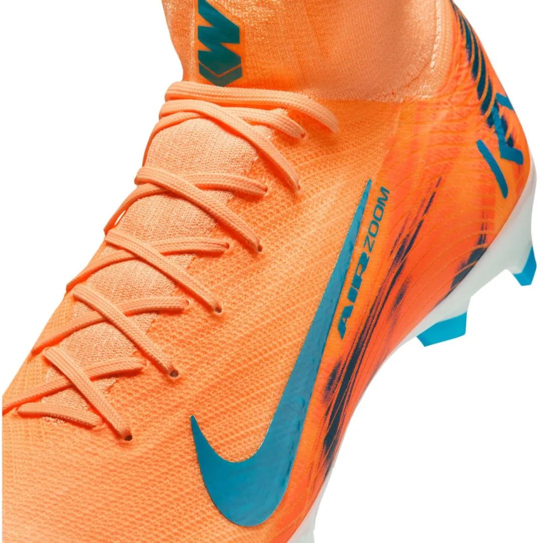 Nike Zoom Mercurial Superfly Pro Kylian Mbappé FG - Maat 44 - Oranje/Blauw