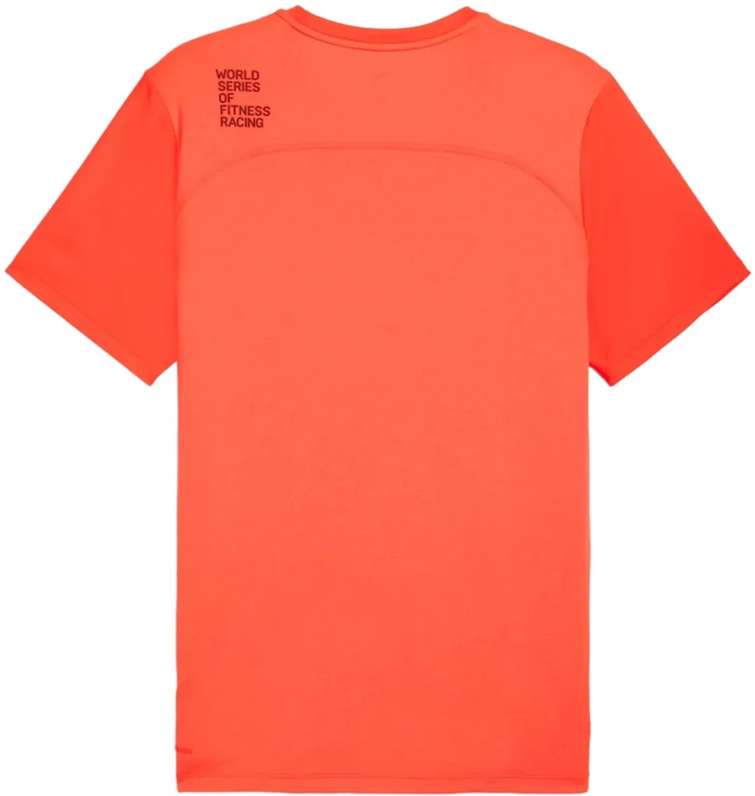 PUMA m PUMA x HYROX Cloudspun Thermoadapt T-shirt - Rood