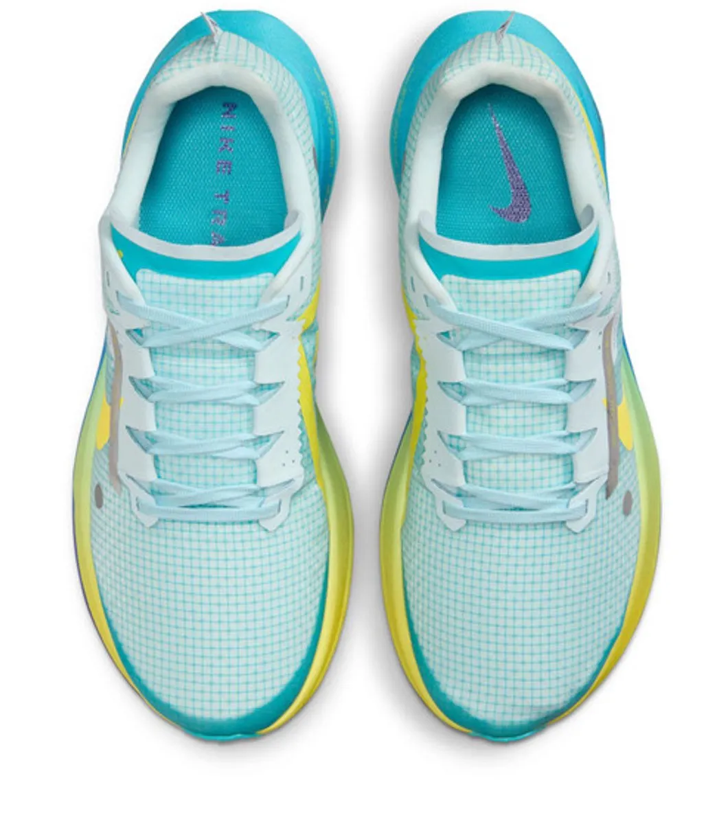 Nike ZOOMX Ultrafly Trail DX1978-301 - Hardloopschoen 48.5 - Geel/Blaauw