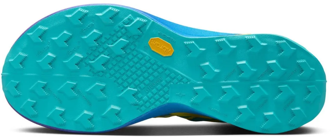 Nike ZOOMX Ultrafly Trail DX1978-301 - Hardloopschoen 48.5 - Geel/Blaauw