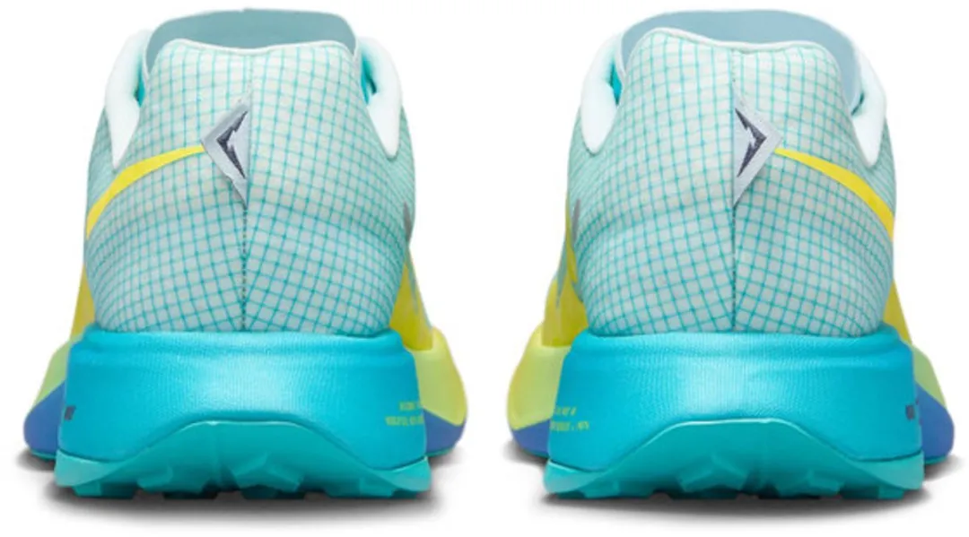Nike ZOOMX Ultrafly Trail DX1978-301 - Hardloopschoen 48.5 - Geel/Blaauw
