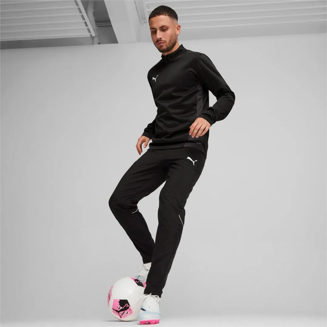 PUMA TeamGOAL Training 1/4 Zip Sweater Heren - Maat L - Zwart