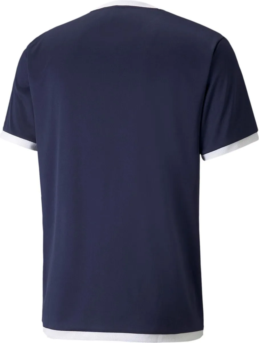 PUMA Teamliga Shirt Heren - Marine/Wit 3XL