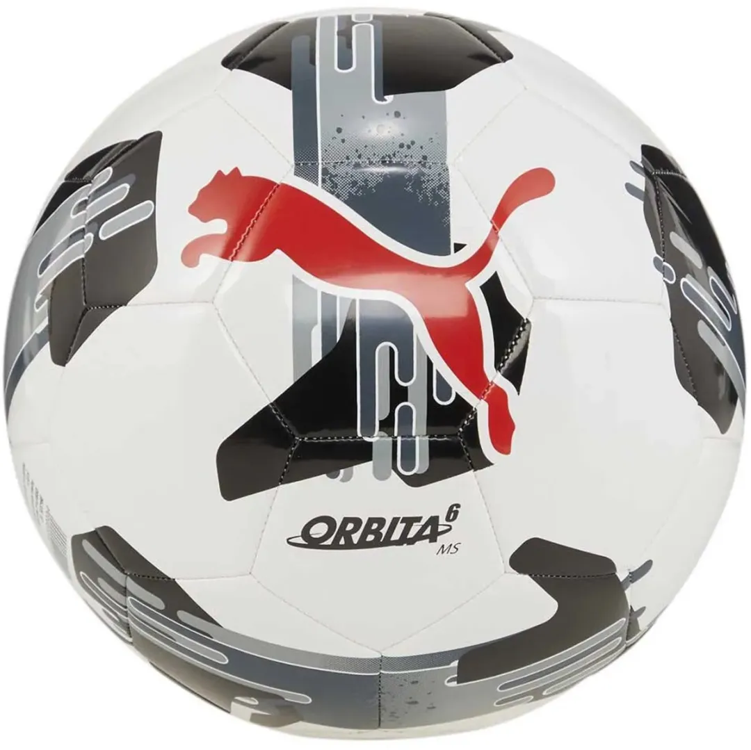 PUMA Orbita 6 MS Voetbal 5 - Puma White-Puma Black