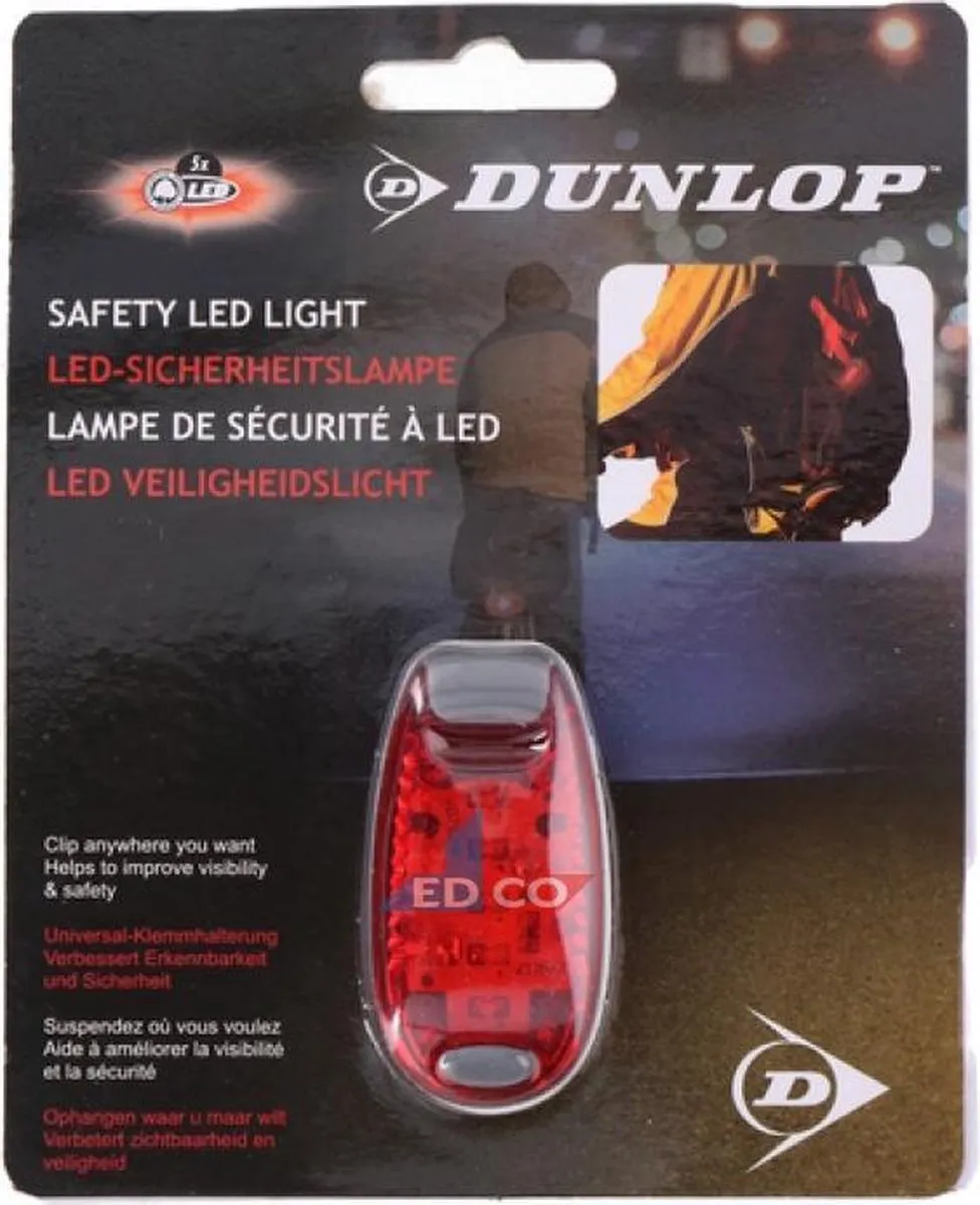 Dunlop Veiligheidslicht Led 27mm - Grijs - afbeelding 4 van 4