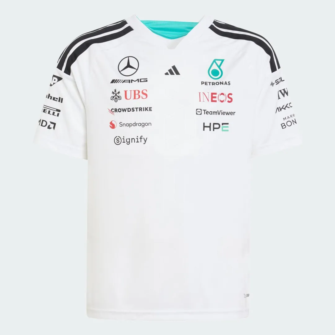 Adidas Mercedes-AMG Petronas F1 Driver Shirt KF0164 - 140