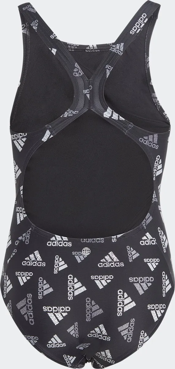 adidas Logo Badpak Kinderen 128 - Zwart