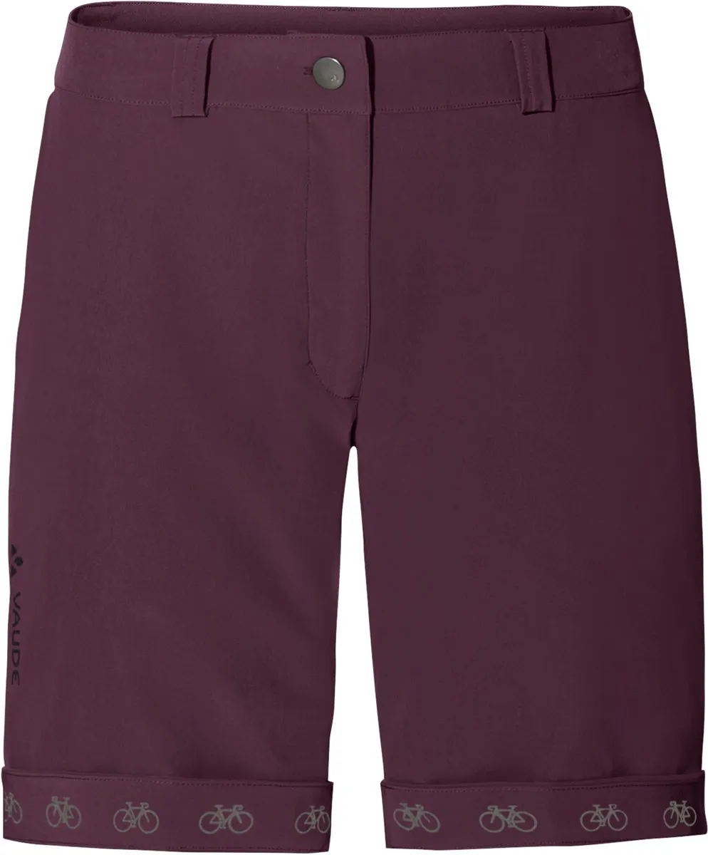 Vaude Dames Fietsbroek - Khaki - Maat 36