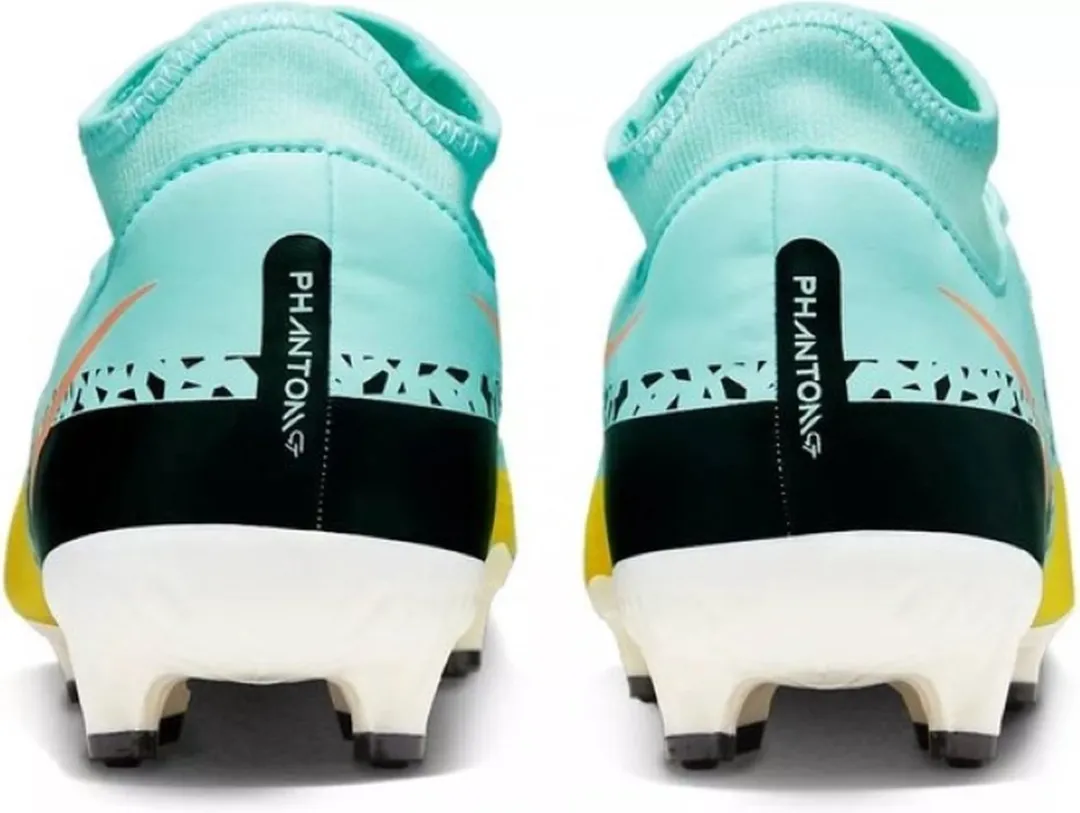 Nike Phantom GT Academy MG Voetbalschoenen Dc0797-407 - 45.5 - Blauw/Geel