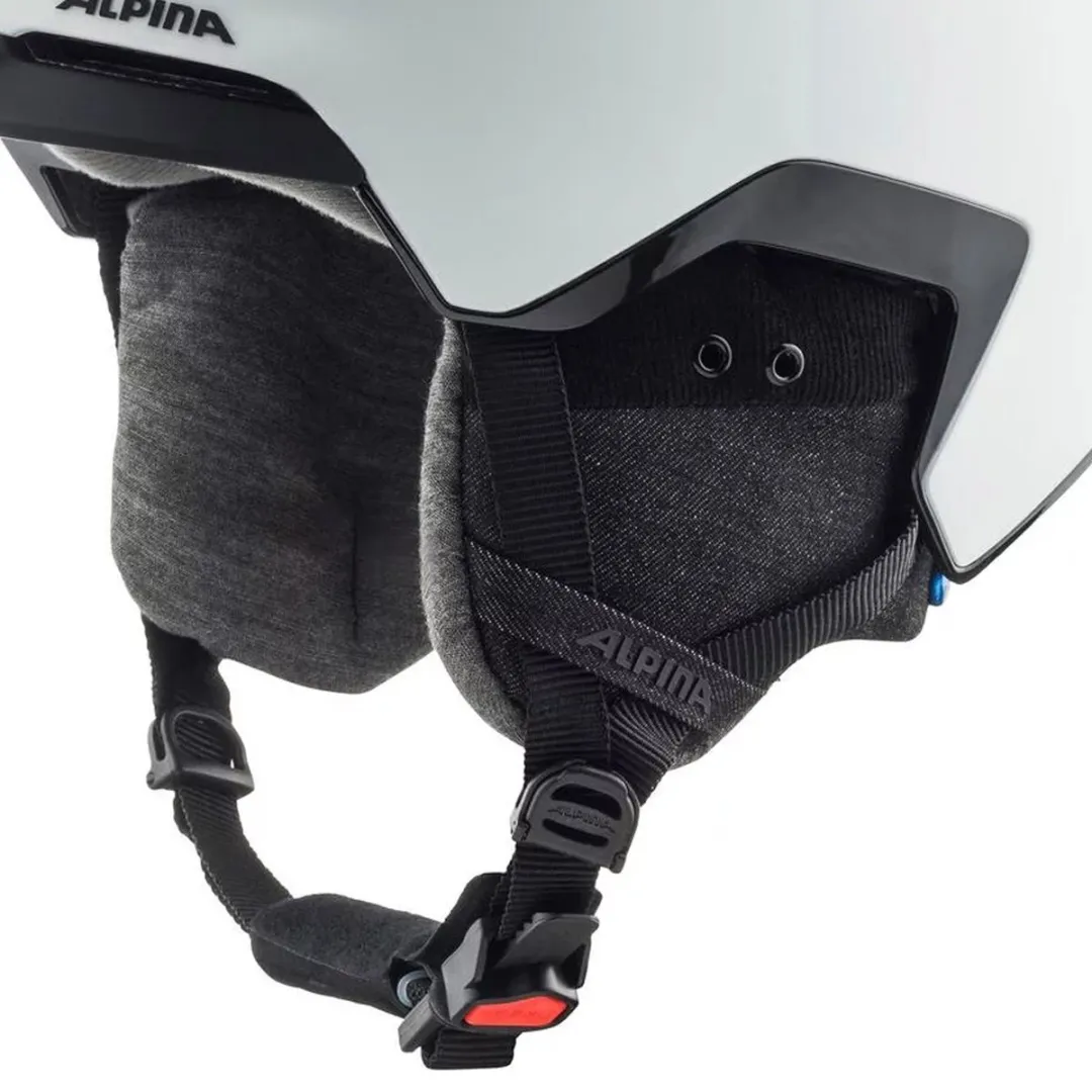 Alpina Banff MIPS Skihelm M - 55-59cm - Wit Matt