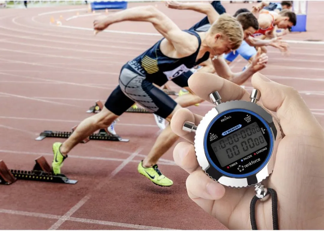 Renkforce RF-SW-200 Digitale Stopwatch - Zilver
