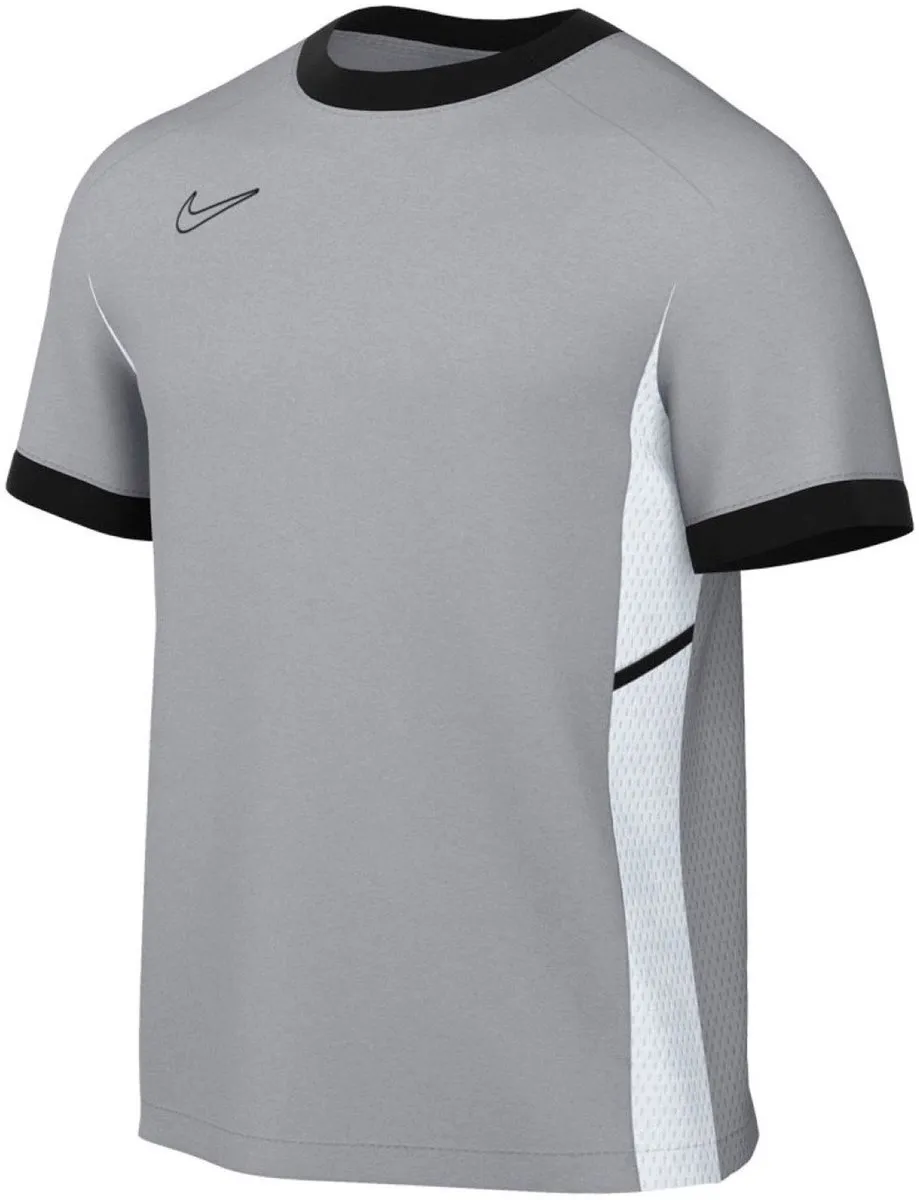 Nike Dri-FIT Academy 25 Shirt Junior FZ9758-012 - Maat 128 - Grijs/Zwart/Wit