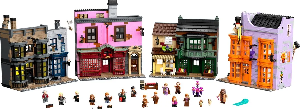 LEGO De Wegisweg 75978 - 5544 Stukken - 14 Minifiguren - afbeelding 2 van 6