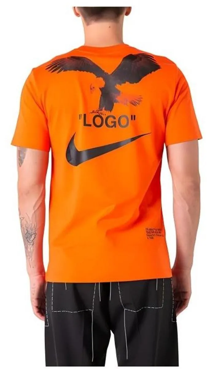 Nike Off-White T-shirt - Oranje L