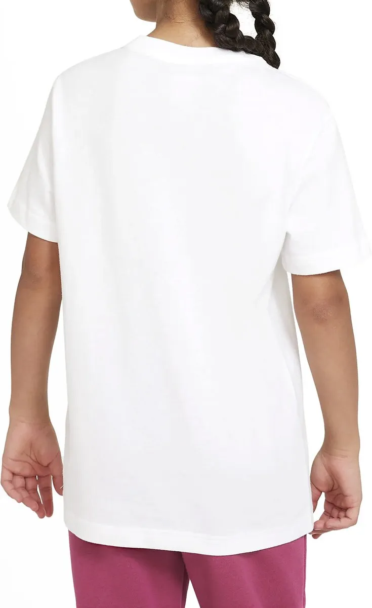 Nike Sportswear Trend Meisjes T-shirt DV6137-100 - 140 - Wit