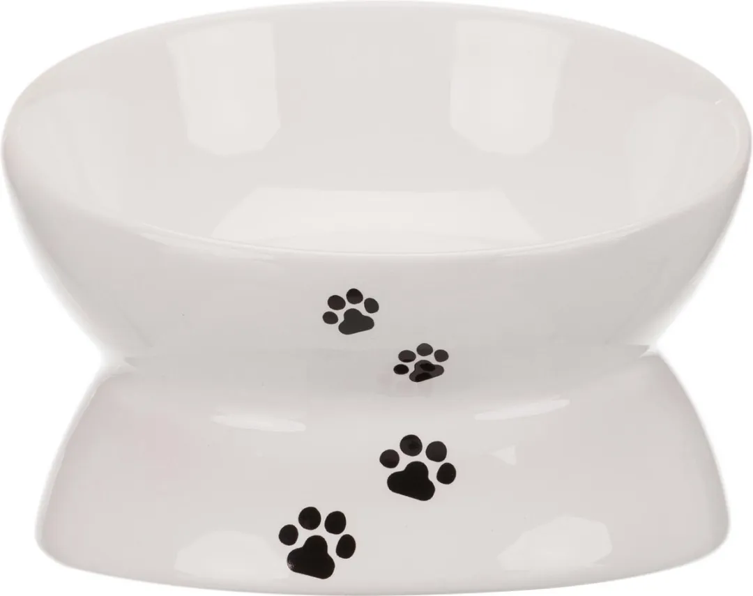Trixie Voerbak Kat - 150ml - Ø13cm - Wit - afbeelding 6 van 6
