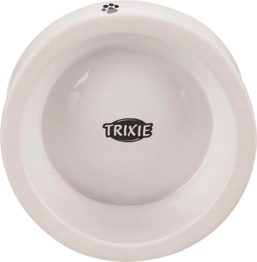 Trixie Voerbak Kat - 150ml - Ø13cm - Wit - afbeelding 2 van 6