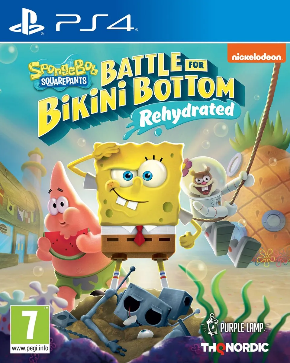 THQ Nordic Spongebob Squarepants Battle for Bikini Bottom Rehydrated PS4
