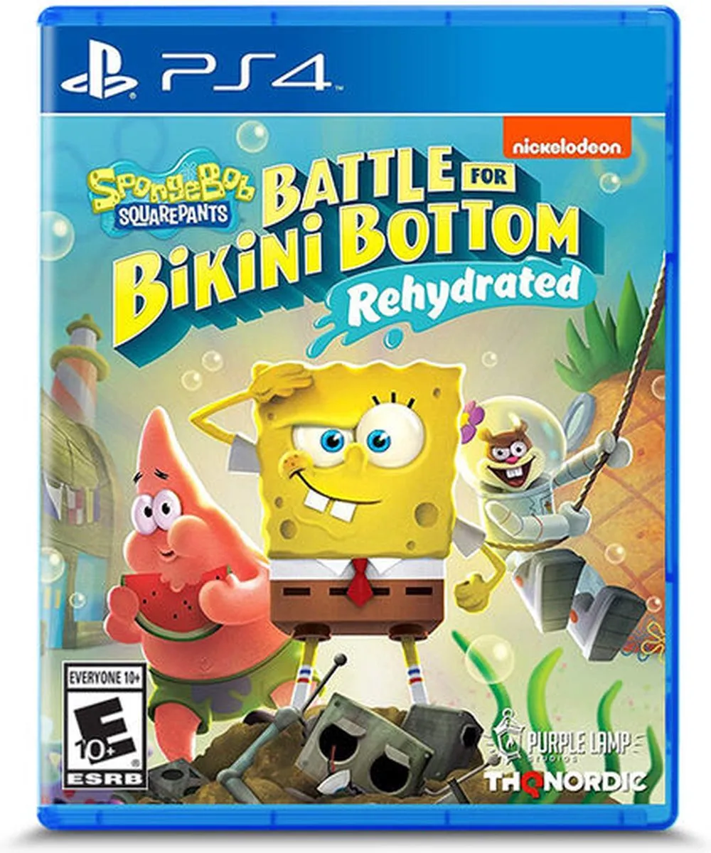 THQ Nordic Spongebob Squarepants Battle for Bikini Bottom Rehydrated PS4