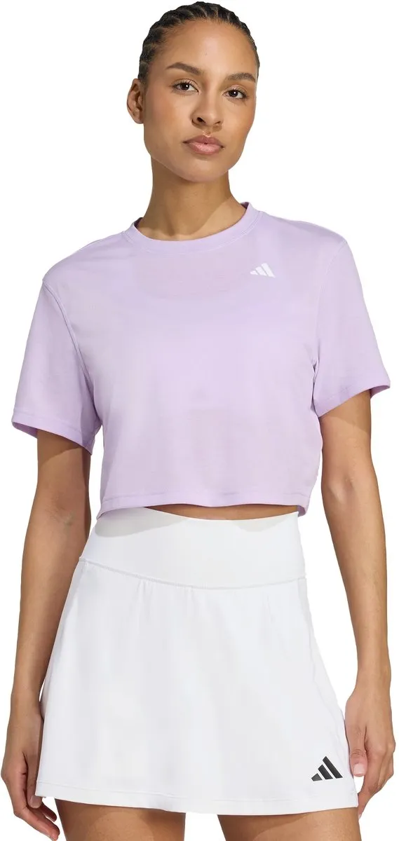 adidas Performance Train Essentials JY4561 Dames T-shirt - Paars - XS